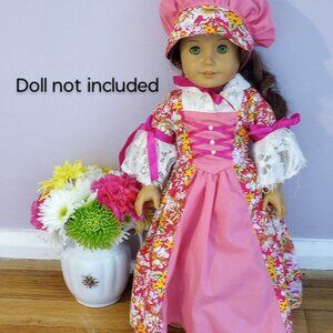 GORGEOUS Vintage Doll ballgown for 18" doll